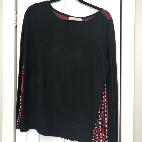 Tops - Loft mixed media top